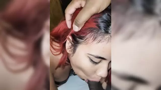 A Mexican guy gave a naive girl a deepthroat blowjob